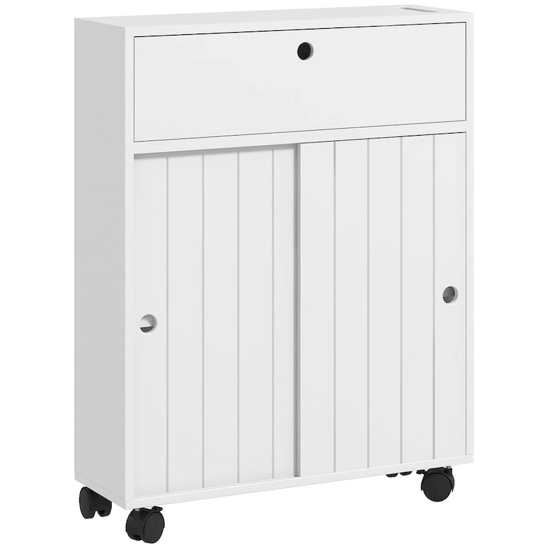 Kleiner Badezimmerschrank zur Aufbewahrung mit Papieröffnungen