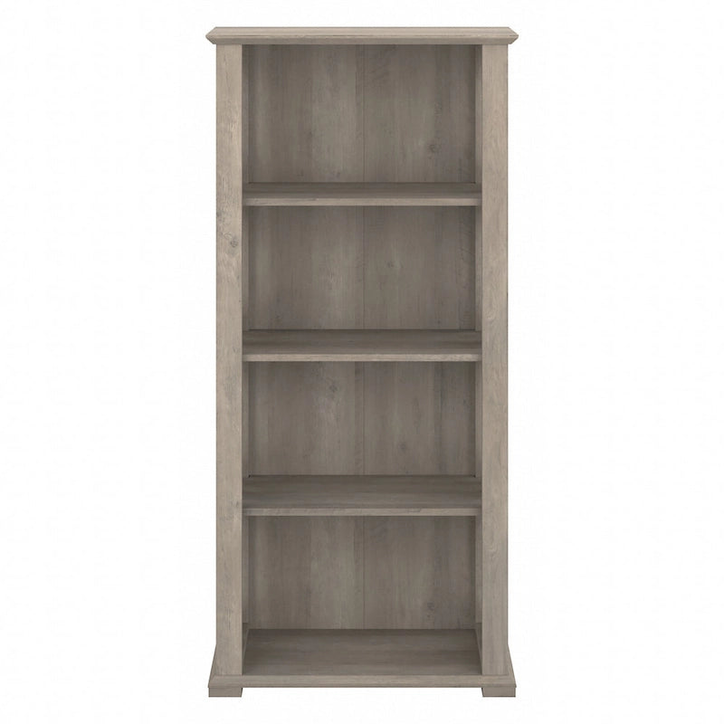 Homestead-boekenkast in landelijke stijl met deuren - Bush Furniture