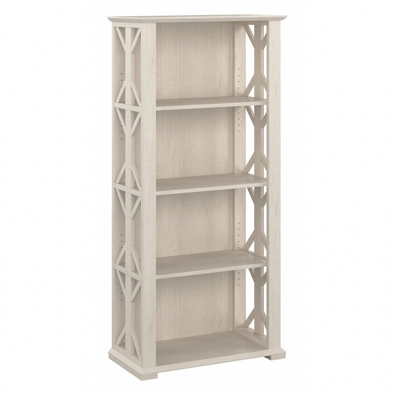 Homestead-boekenkast in landelijke stijl met deuren - Bush Furniture