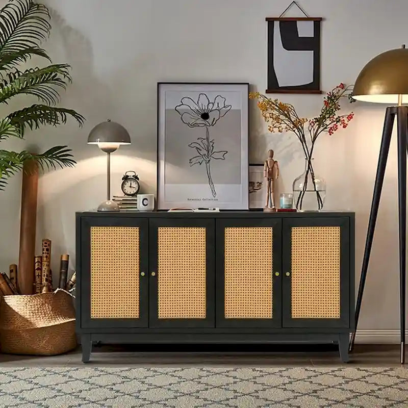 Rattan-Sideboard