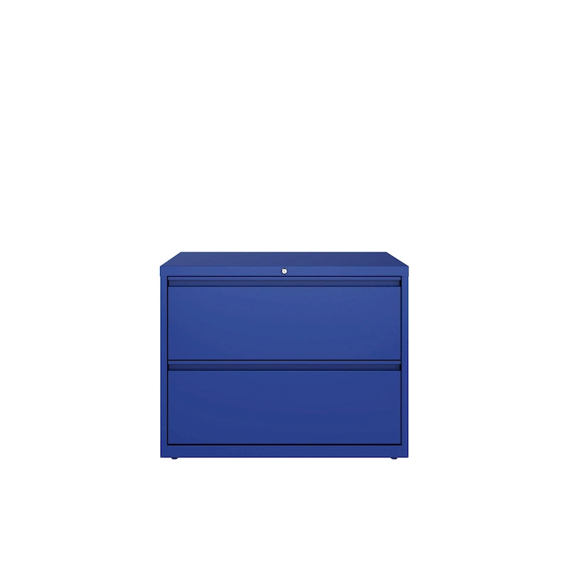 Serie 8000, 36 breiter Aktenschrank mit 2 seitlichen Schubladen, anthrazit