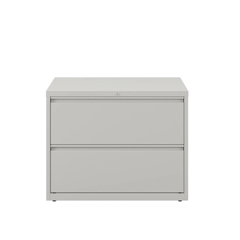 Serie 8000, 36 breiter Aktenschrank mit 2 seitlichen Schubladen, anthrazit