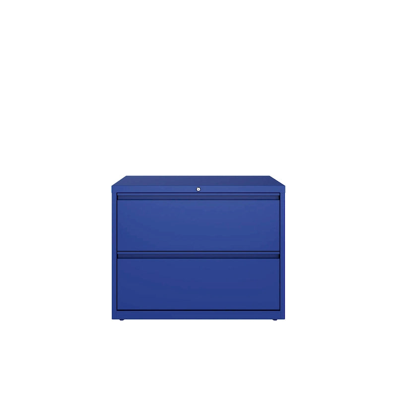 Serie 8000, 36 breiter Aktenschrank mit 2 seitlichen Schubladen, anthrazit