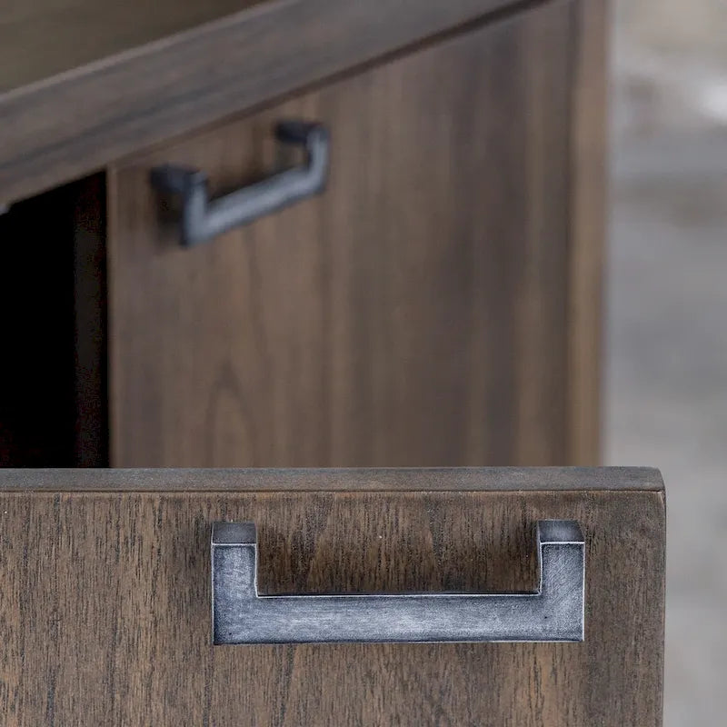 Uttermost Nadie Konsolenschrank aus hellem Walnussholz