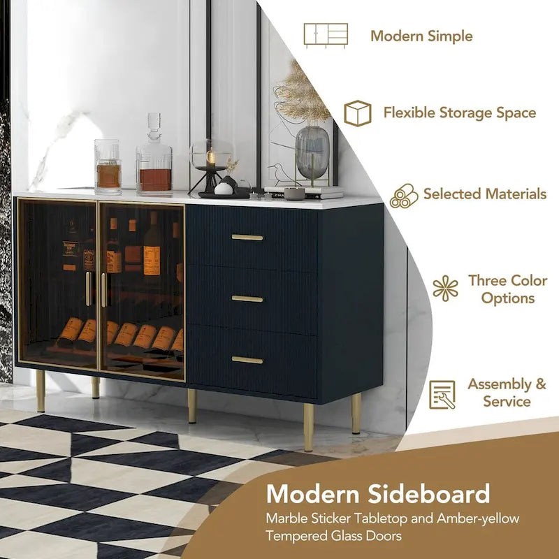 Modernes Sideboard aus MDF