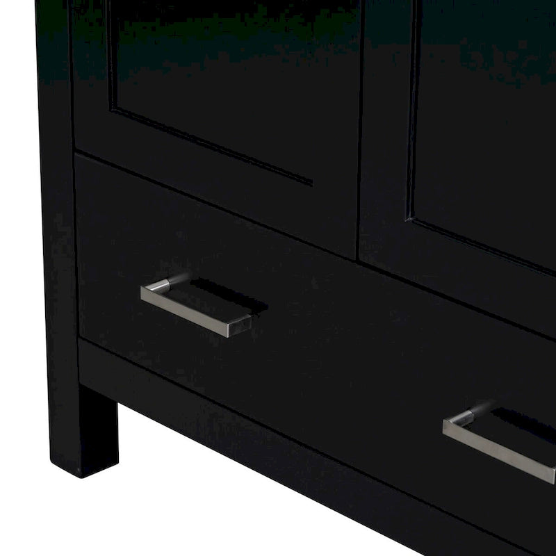 Badezimmerschrank mit 2 Türen und einer Schublade