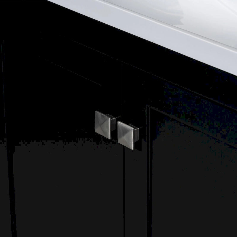Badezimmerschrank mit 2 Türen und einer Schublade